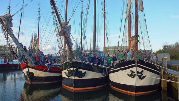  Segelrüstzeit auf dem Ijsselmeer 